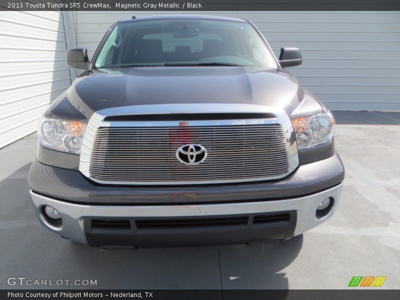 Magnetic Gray Metallic / Black 2013 Toyota Tundra SR5 CrewMax