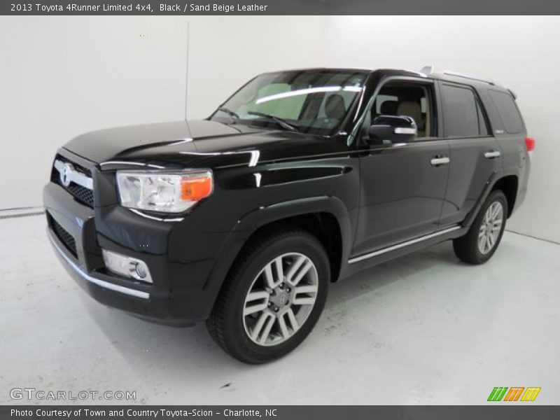 Black / Sand Beige Leather 2013 Toyota 4Runner Limited 4x4