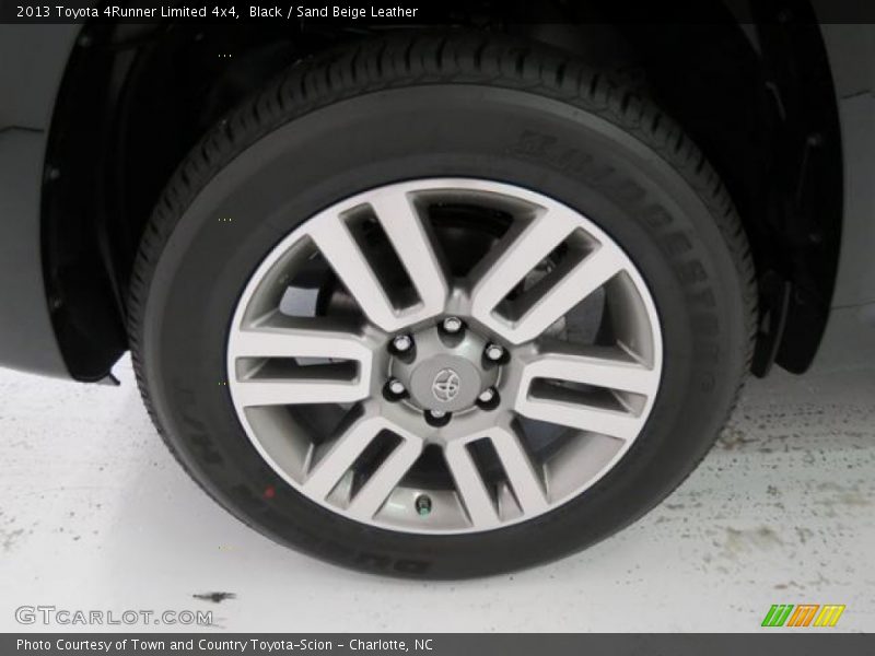 Black / Sand Beige Leather 2013 Toyota 4Runner Limited 4x4