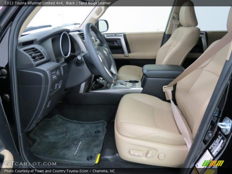 Black / Sand Beige Leather 2013 Toyota 4Runner Limited 4x4