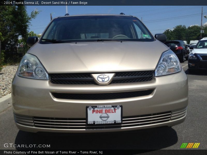 Desert Sand Mica / Fawn Beige 2004 Toyota Sienna LE