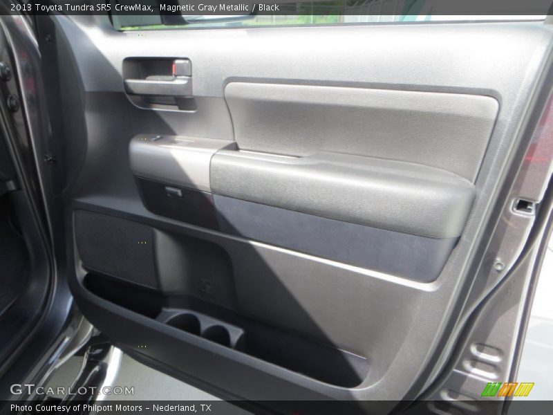 Magnetic Gray Metallic / Black 2013 Toyota Tundra SR5 CrewMax
