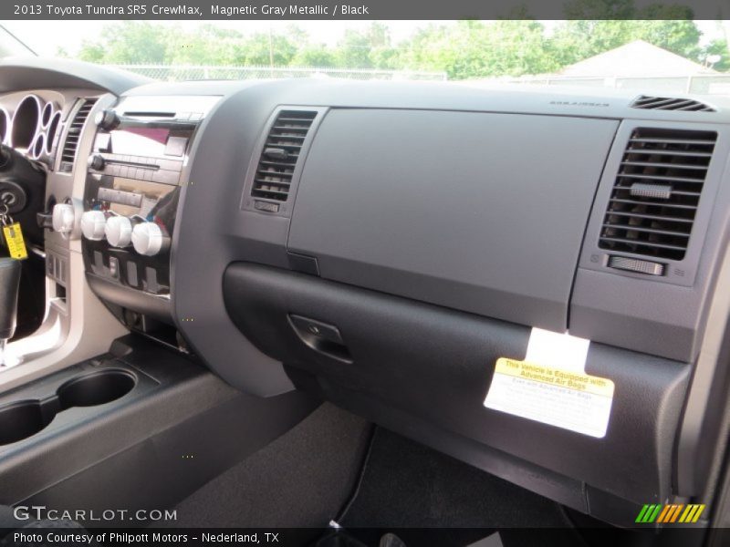 Magnetic Gray Metallic / Black 2013 Toyota Tundra SR5 CrewMax