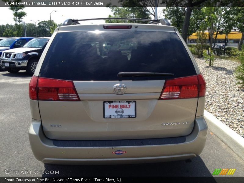 Desert Sand Mica / Fawn Beige 2004 Toyota Sienna LE