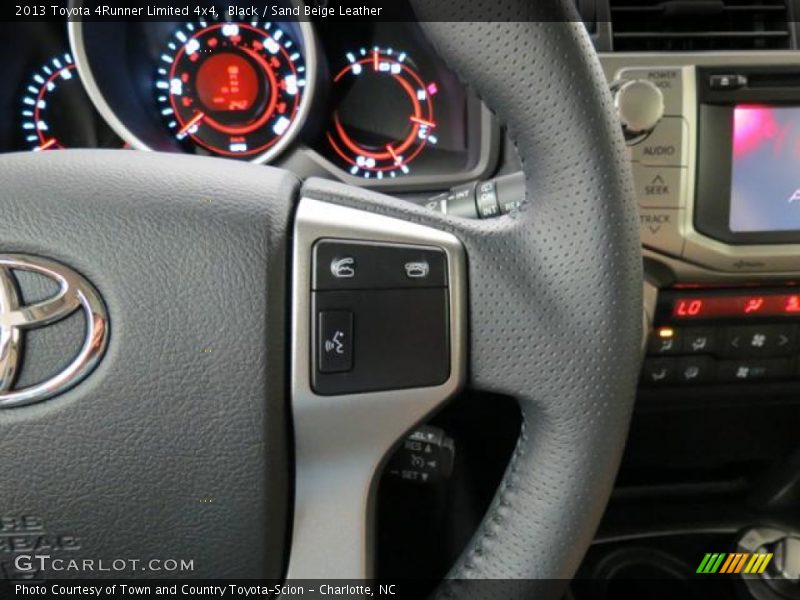 Black / Sand Beige Leather 2013 Toyota 4Runner Limited 4x4