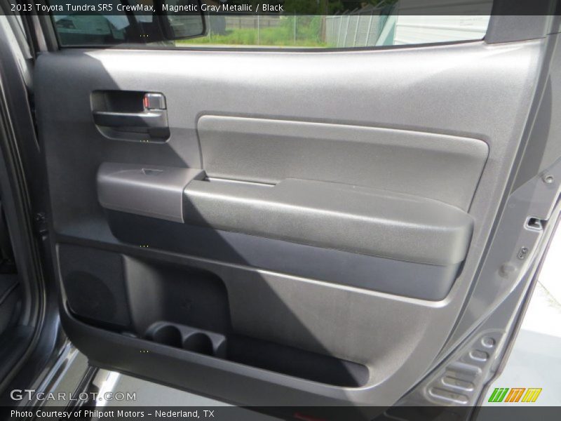 Magnetic Gray Metallic / Black 2013 Toyota Tundra SR5 CrewMax