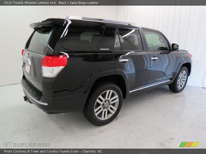 Black / Sand Beige Leather 2013 Toyota 4Runner Limited 4x4