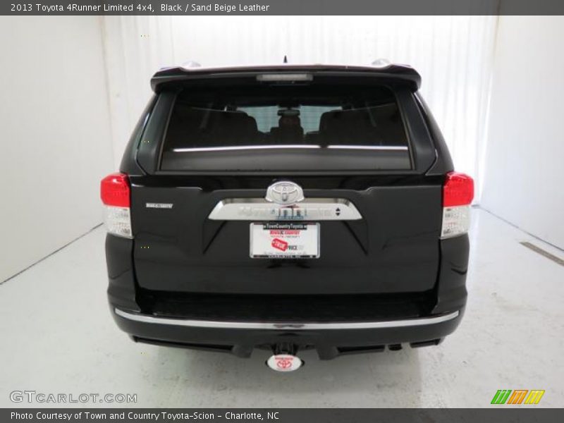 Black / Sand Beige Leather 2013 Toyota 4Runner Limited 4x4