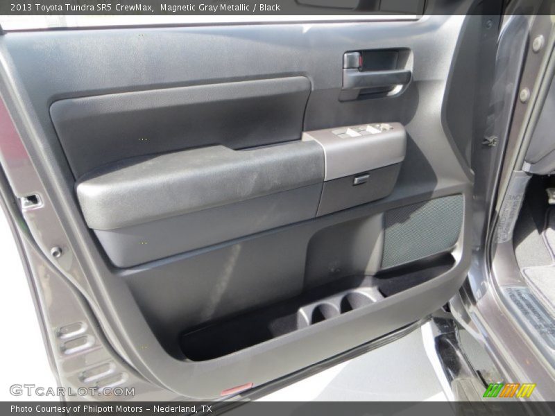 Magnetic Gray Metallic / Black 2013 Toyota Tundra SR5 CrewMax