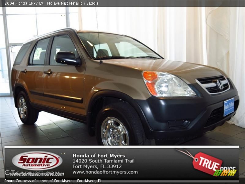Mojave Mist Metallic / Saddle 2004 Honda CR-V LX