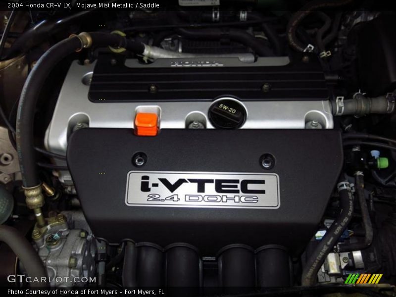 Mojave Mist Metallic / Saddle 2004 Honda CR-V LX