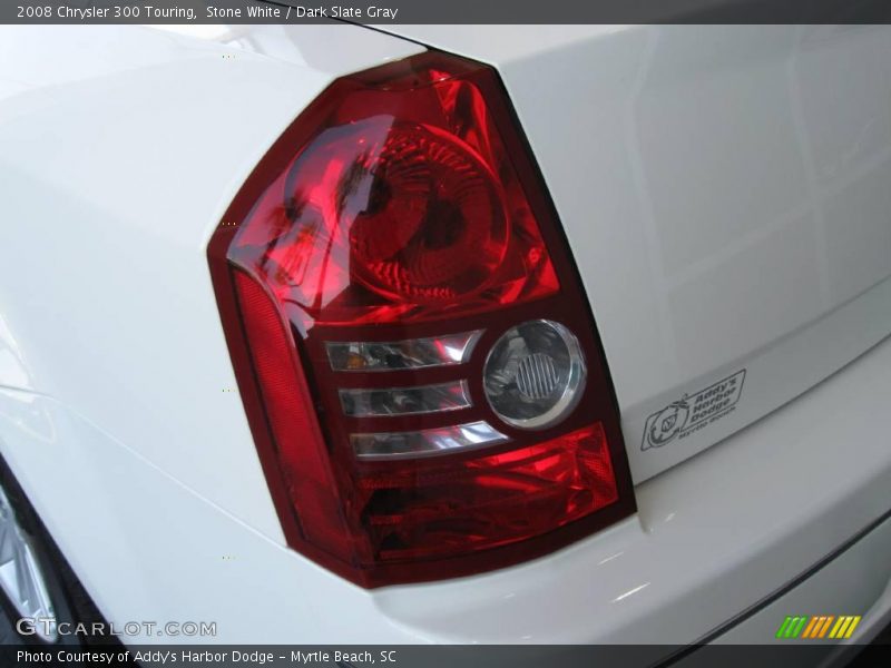 Stone White / Dark Slate Gray 2008 Chrysler 300 Touring