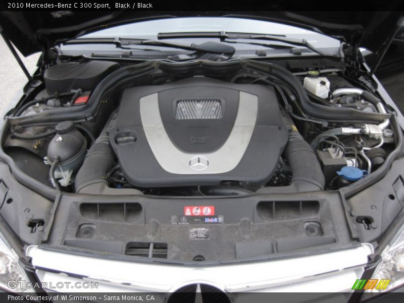 Black / Black 2010 Mercedes-Benz C 300 Sport