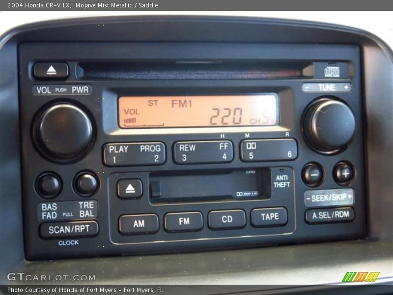 Mojave Mist Metallic / Saddle 2004 Honda CR-V LX