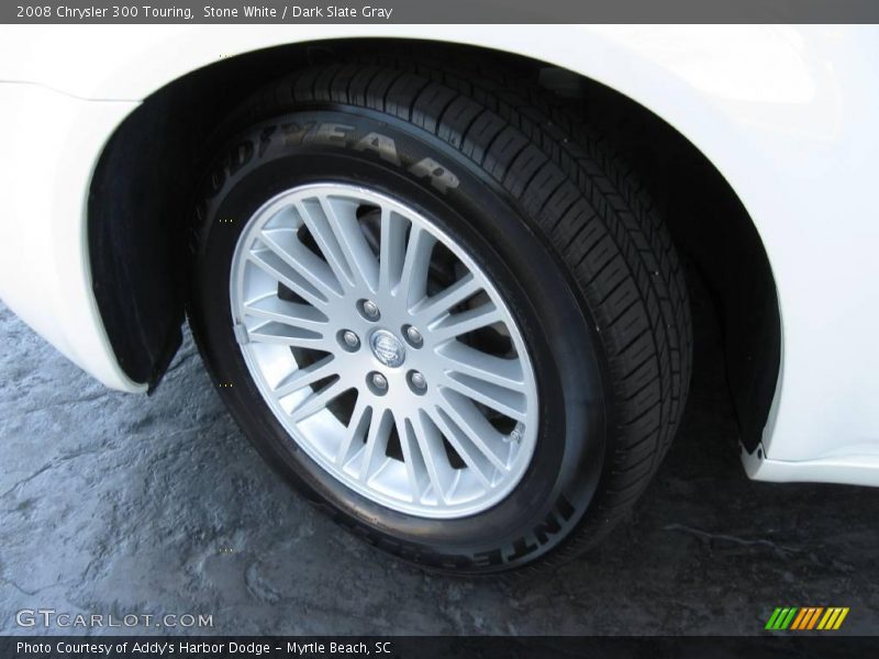 Stone White / Dark Slate Gray 2008 Chrysler 300 Touring