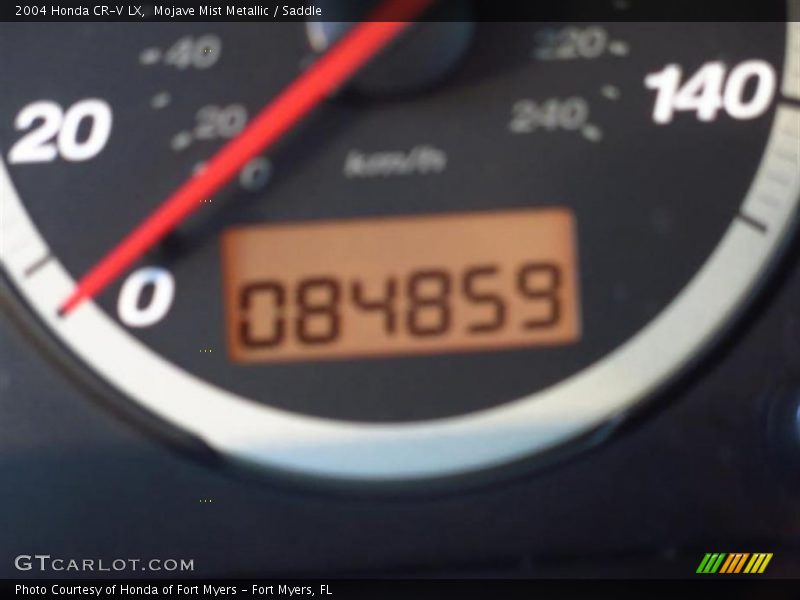 Mojave Mist Metallic / Saddle 2004 Honda CR-V LX