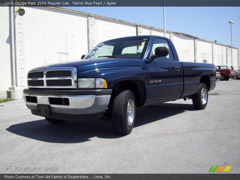 Patriot Blue Pearl / Agate 2001 Dodge Ram 1500 Regular Cab