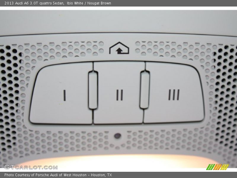 Ibis White / Nougat Brown 2013 Audi A6 3.0T quattro Sedan