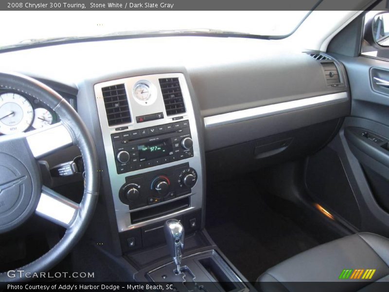 Stone White / Dark Slate Gray 2008 Chrysler 300 Touring