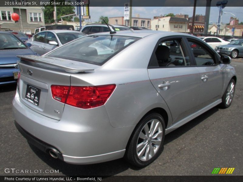 Bright Silver / Black Sport 2010 Kia Forte SX