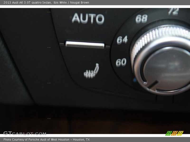 Ibis White / Nougat Brown 2013 Audi A6 3.0T quattro Sedan