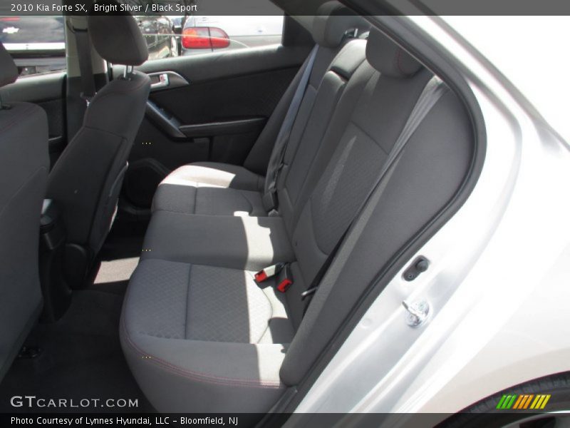 Bright Silver / Black Sport 2010 Kia Forte SX