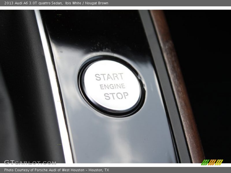 Ibis White / Nougat Brown 2013 Audi A6 3.0T quattro Sedan