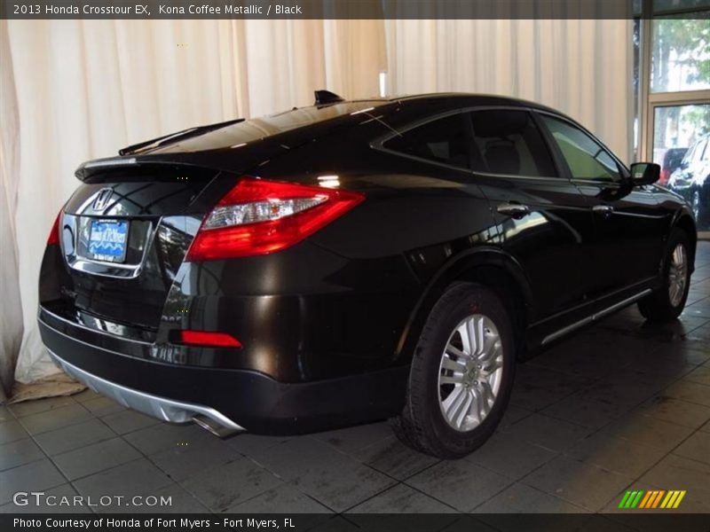Kona Coffee Metallic / Black 2013 Honda Crosstour EX