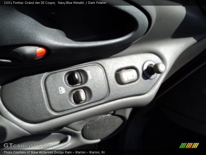 Navy Blue Metallic / Dark Pewter 2001 Pontiac Grand Am SE Coupe