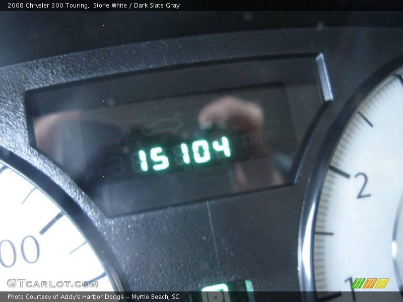Stone White / Dark Slate Gray 2008 Chrysler 300 Touring