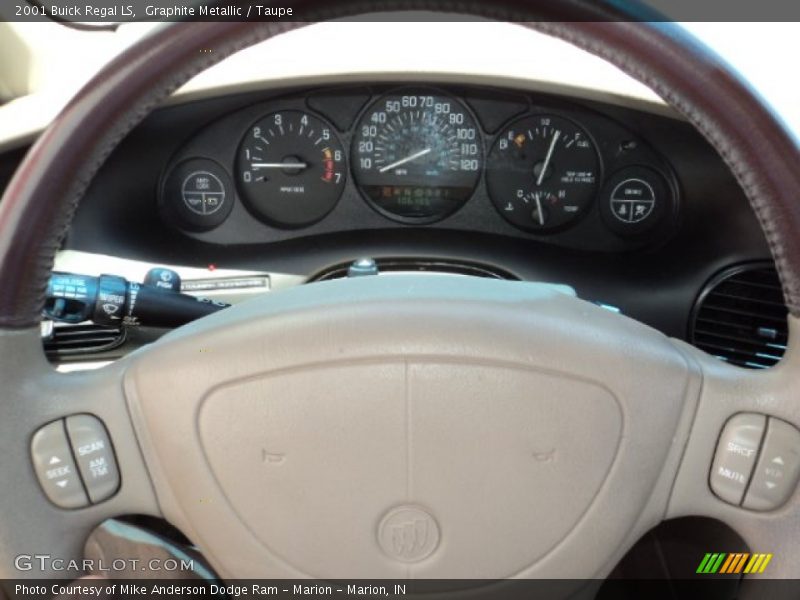Graphite Metallic / Taupe 2001 Buick Regal LS