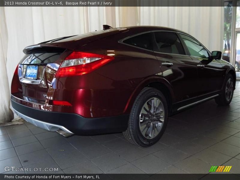 Basque Red Pearl II / Ivory 2013 Honda Crosstour EX-L V-6