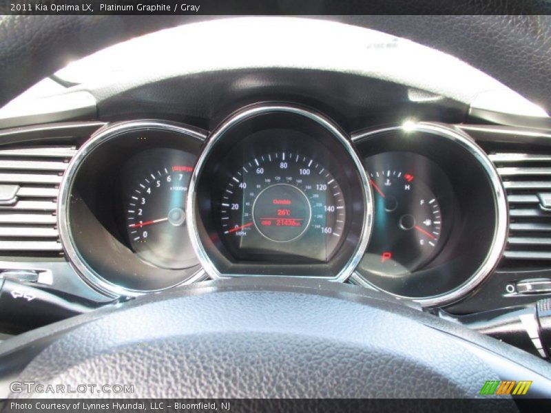 Platinum Graphite / Gray 2011 Kia Optima LX