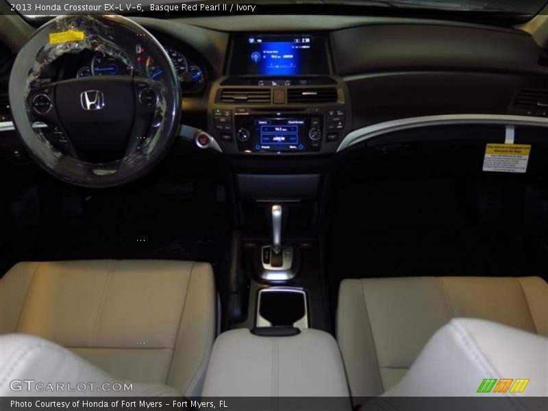 Basque Red Pearl II / Ivory 2013 Honda Crosstour EX-L V-6