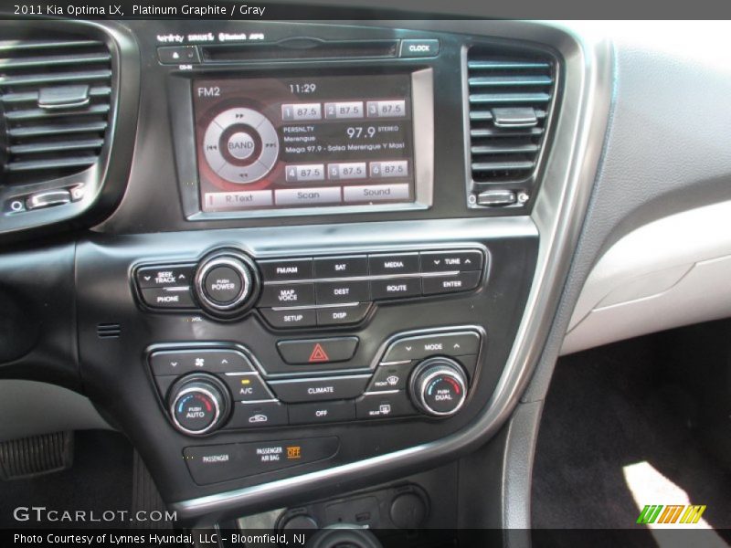 Platinum Graphite / Gray 2011 Kia Optima LX