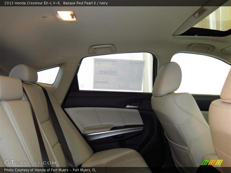 Basque Red Pearl II / Ivory 2013 Honda Crosstour EX-L V-6