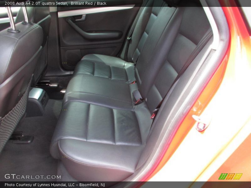 Brilliant Red / Black 2008 Audi A4 2.0T quattro Sedan