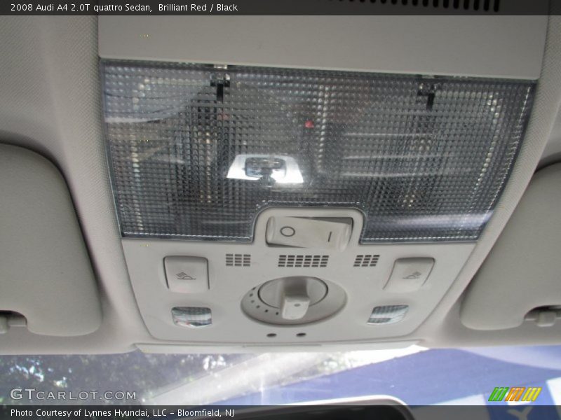 Brilliant Red / Black 2008 Audi A4 2.0T quattro Sedan
