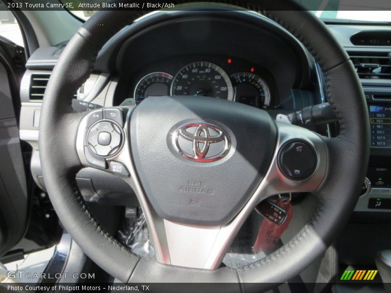 Attitude Black Metallic / Black/Ash 2013 Toyota Camry SE