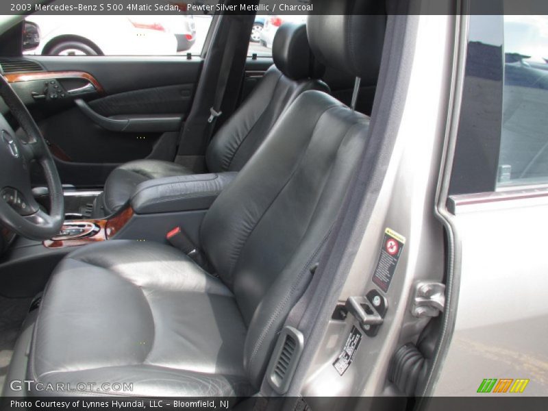 Pewter Silver Metallic / Charcoal 2003 Mercedes-Benz S 500 4Matic Sedan