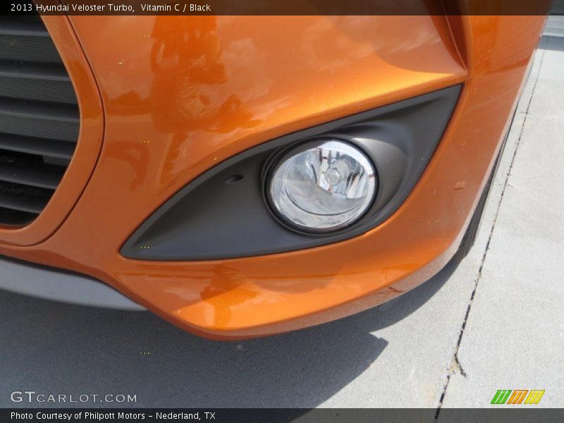 Vitamin C / Black 2013 Hyundai Veloster Turbo