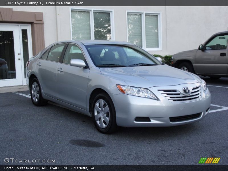 Titanium Metallic / Ash 2007 Toyota Camry LE