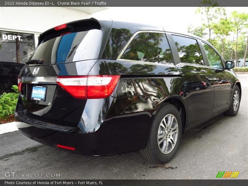 Crystal Black Pearl / Truffle 2013 Honda Odyssey EX-L
