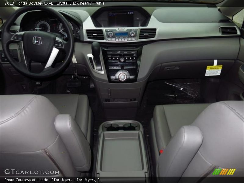 Crystal Black Pearl / Truffle 2013 Honda Odyssey EX-L