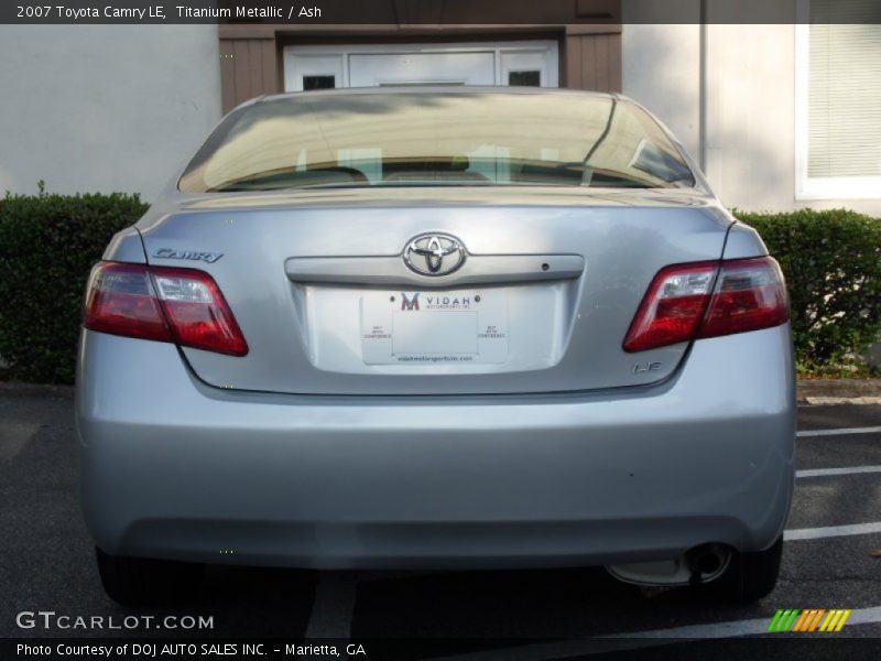 Titanium Metallic / Ash 2007 Toyota Camry LE