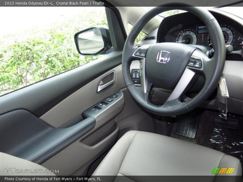 Crystal Black Pearl / Truffle 2013 Honda Odyssey EX-L
