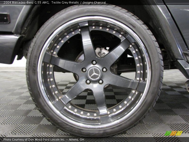 Tectite Grey Metallic / designo Charcoal 2004 Mercedes-Benz G 55 AMG