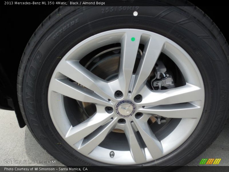 Black / Almond Beige 2013 Mercedes-Benz ML 350 4Matic