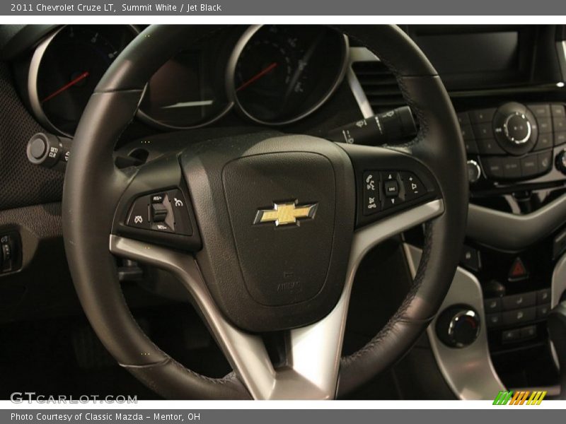 Summit White / Jet Black 2011 Chevrolet Cruze LT