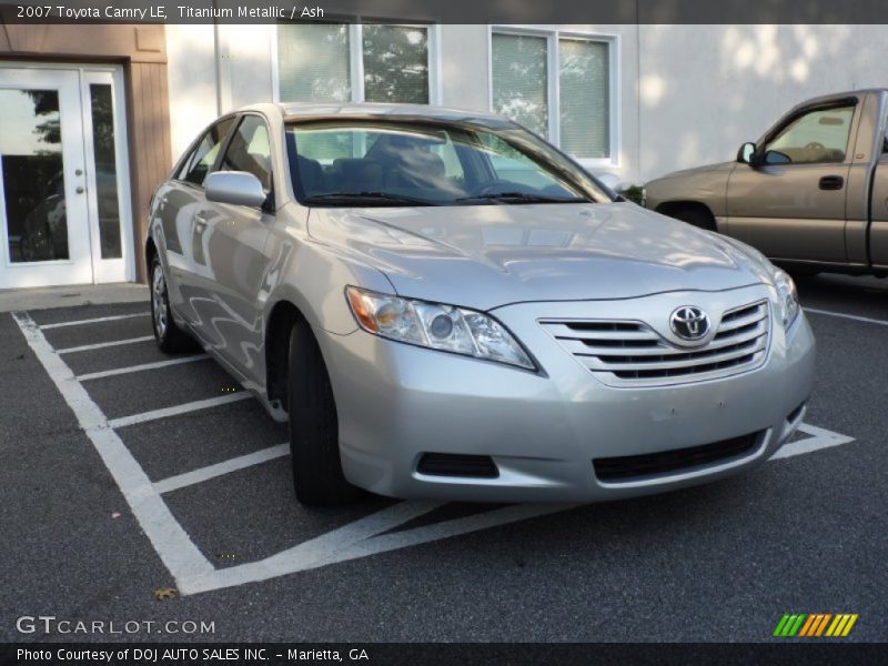 Titanium Metallic / Ash 2007 Toyota Camry LE